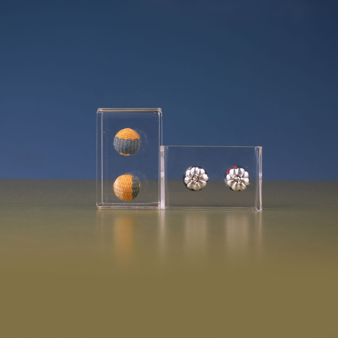 Tutu Silver Haa - Stud Earrings | Noesa
