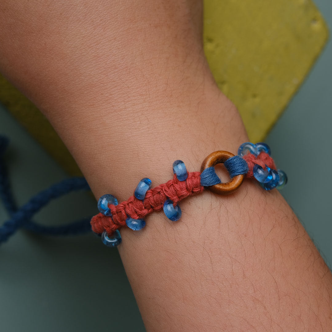 Wean Mote Rua - Gelang Etnik Manik - Bracelet | Noesa