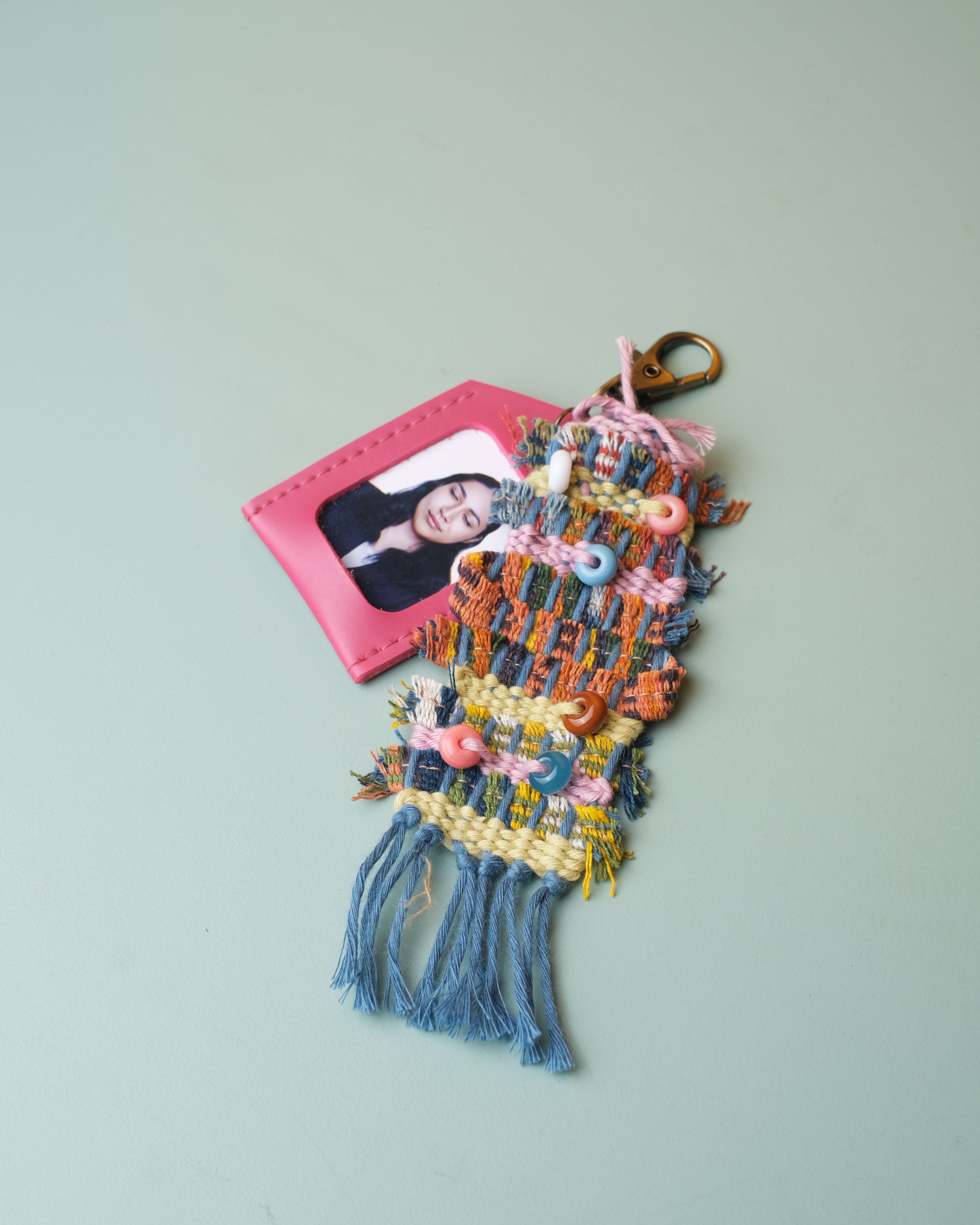 Workshop Photo Holder & Tapestry Bag Charm | Noesa