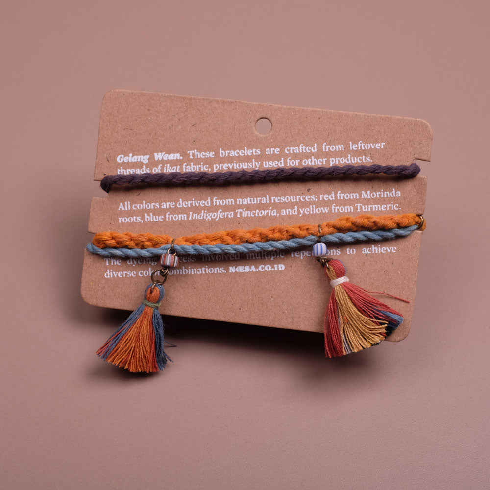 Gelang Wean Set Of 2 Tassel - Bracelet | Noesa