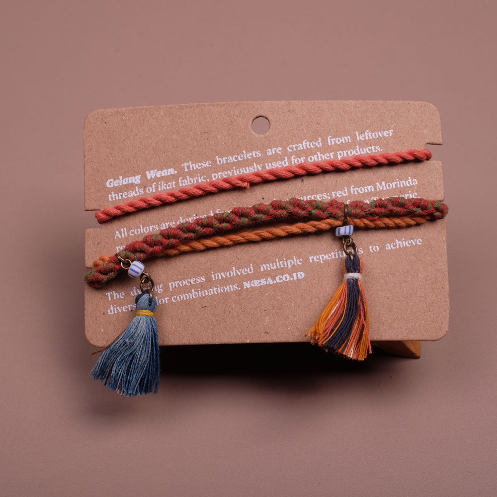 Gelang Wean Set Of 2 Tassel - Bracelet | Noesa