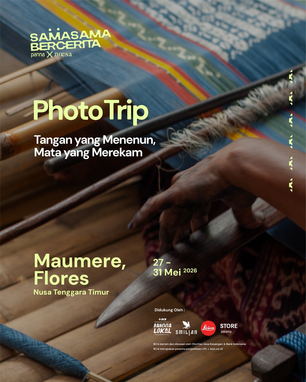 Photo Trip - 27-31 Mei 2026 | Sama-Sama Bercerita