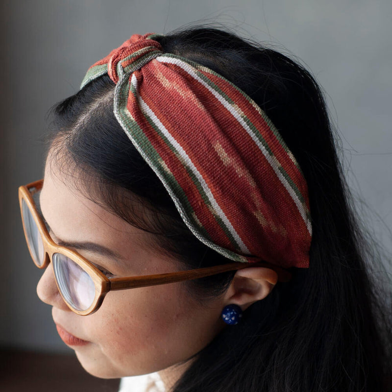Umbul Bando Full Tenun - Headbands Full Tenun Ikat | Noesa - 058 - Noesa | Noesa