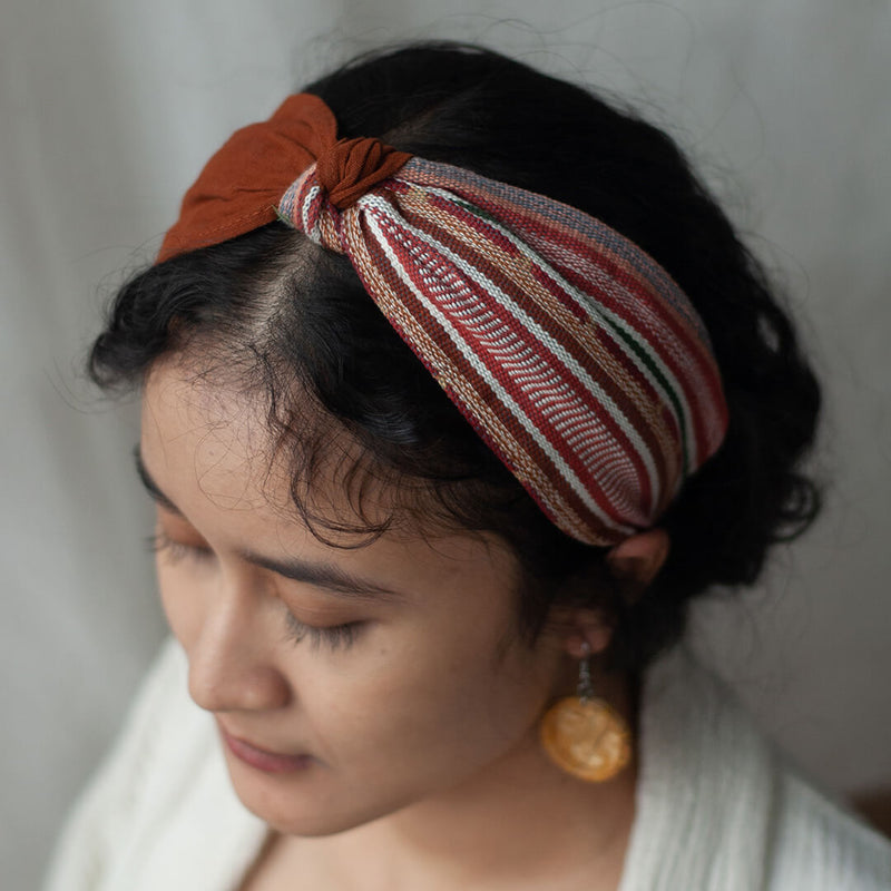 Umbul Bando Half - Tenun Ikat Headband | Noesa - 062 - Noesa | Noesa