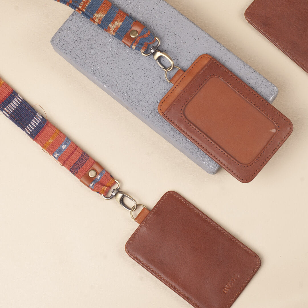 Selip Tenun - ID Holder With Lanyard | Noesa - Noesa | Noesa