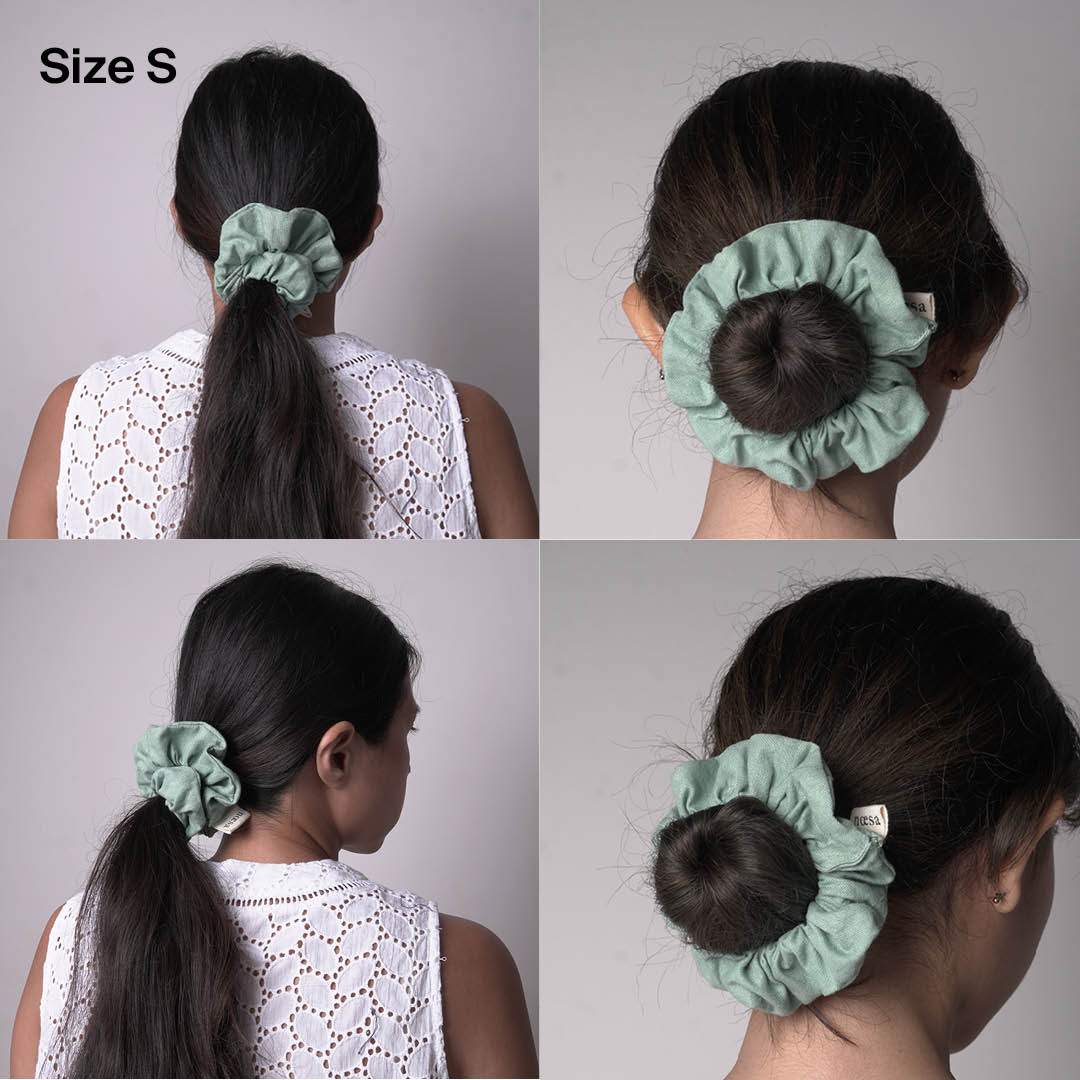 Kuncir Polos 002 - Natural Dye Scrunchies | Noesa - S - Noesa | Noesa