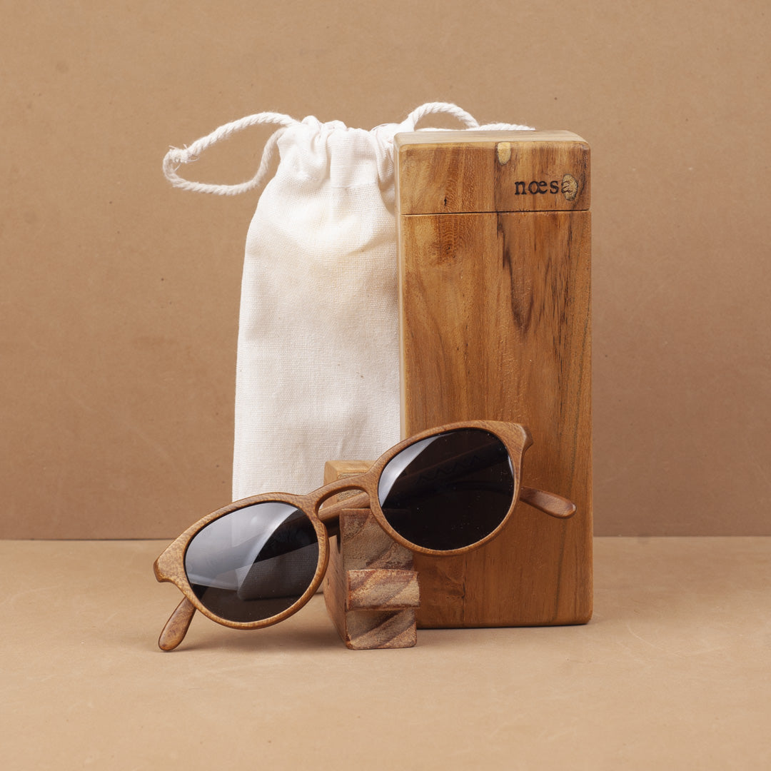 Gemblong - Kacamata Kayu Panto - Sunglasses | Noesa - Noesa | Noesa