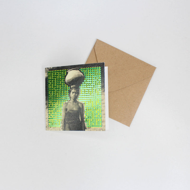 Greeting Card - Neon Green | Noesa - 001 - Noesa | Noesa