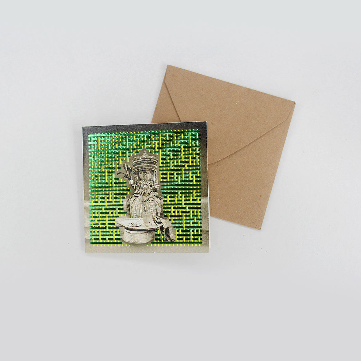 Greeting Card - Neon Green | Noesa - 002 - Noesa | Noesa