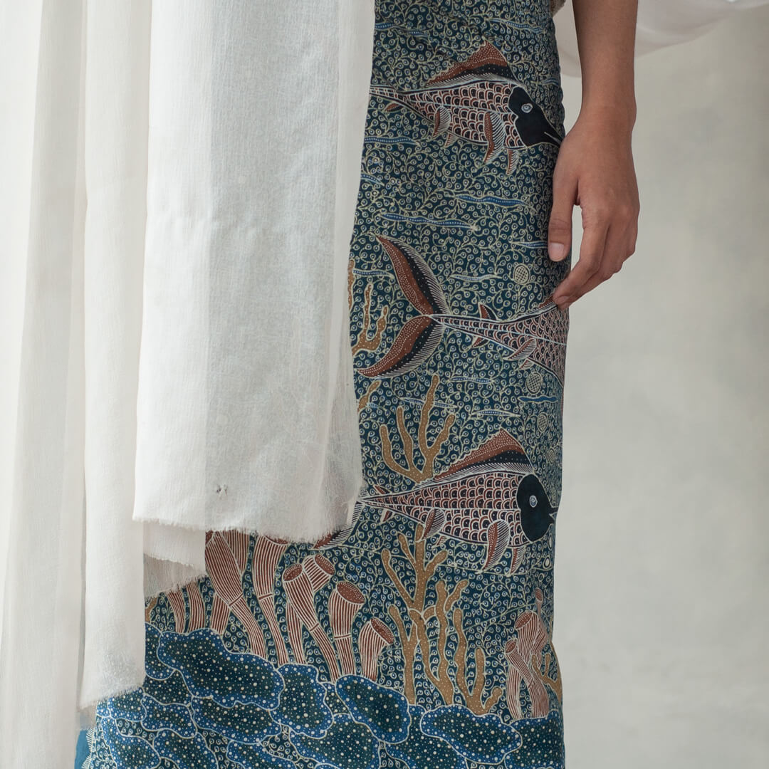 Batik Jombang - Ikan | Rumah Rakuji - Rumah Rakuji | Noesa