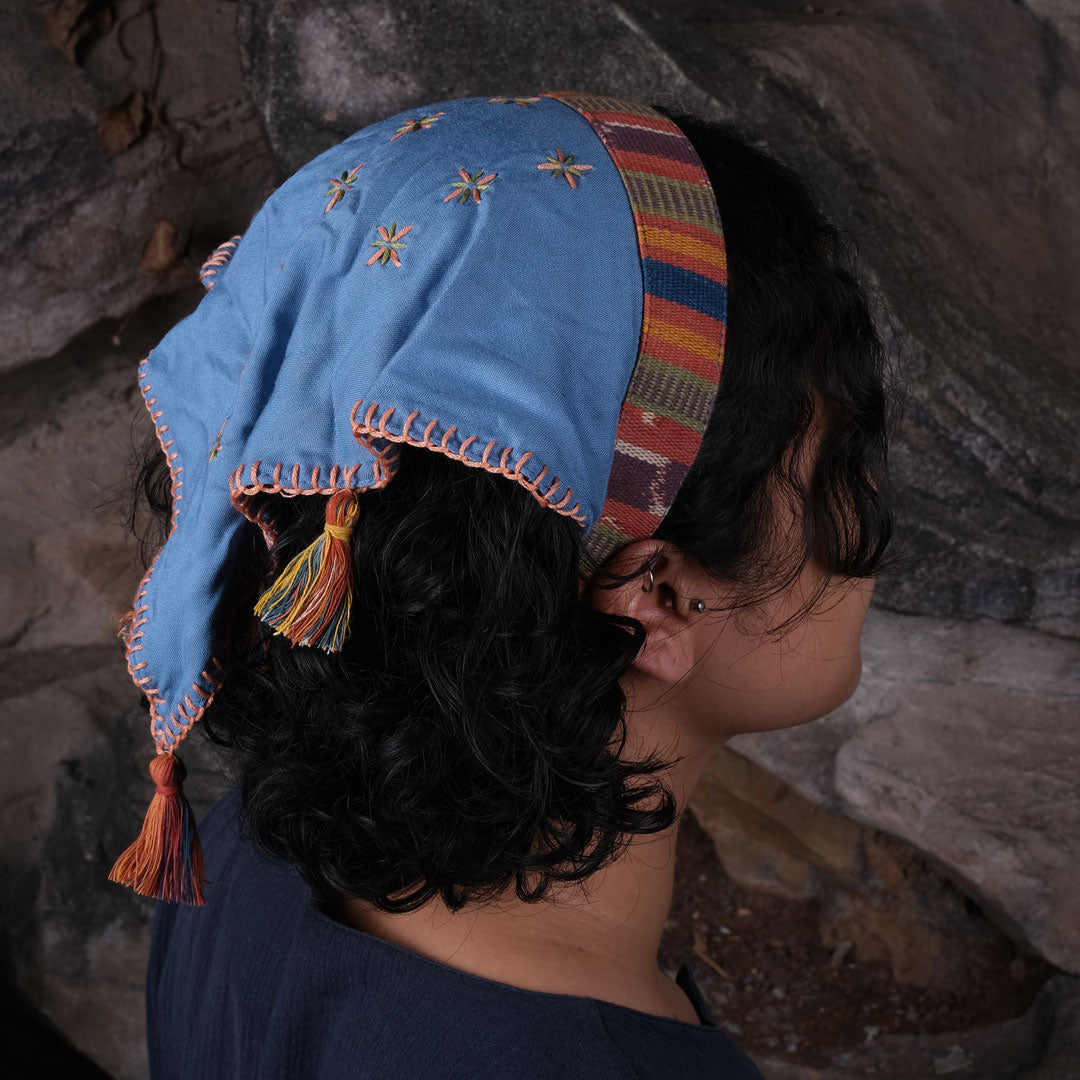 Bandana Jelita Sashiko - Headband  | Noesa