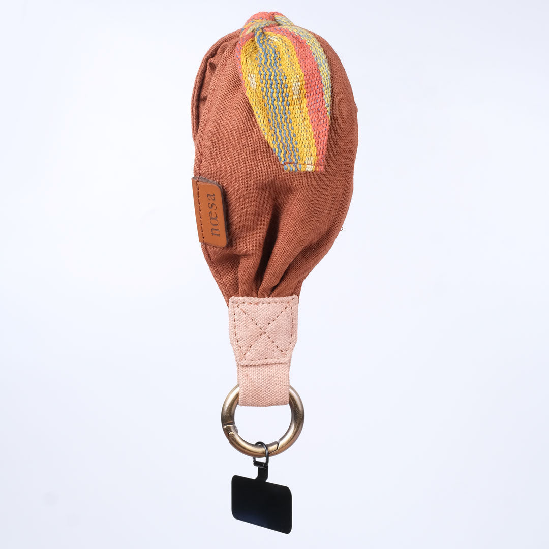 Ambai Welu - Natural Dye Hand Strap | Noesa