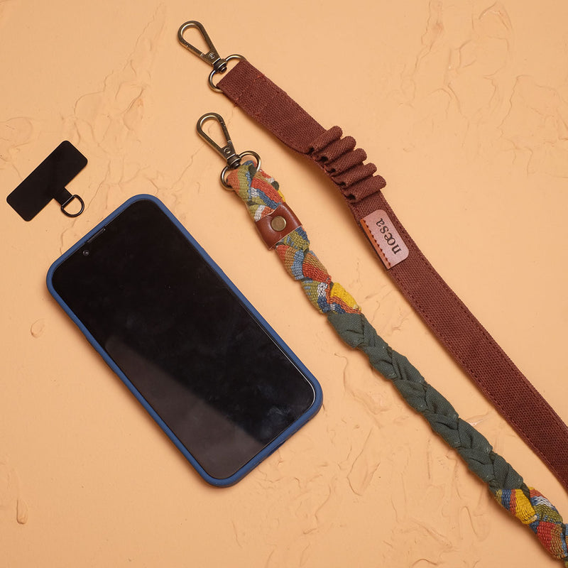 Ambai Rua - Handwoven Natural Dye Phone Strap | Noesa