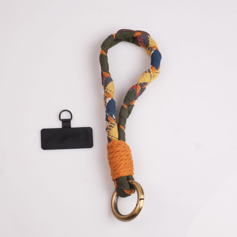 Ambai Tilu - Natural Dye Hand Strap | Noesa