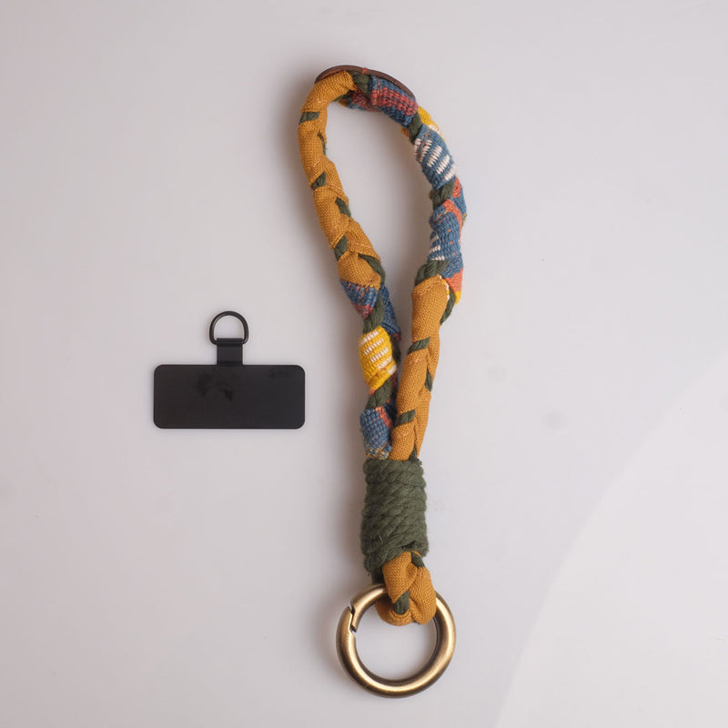 Ambai Tilu - Natural Dye Hand Strap | Noesa