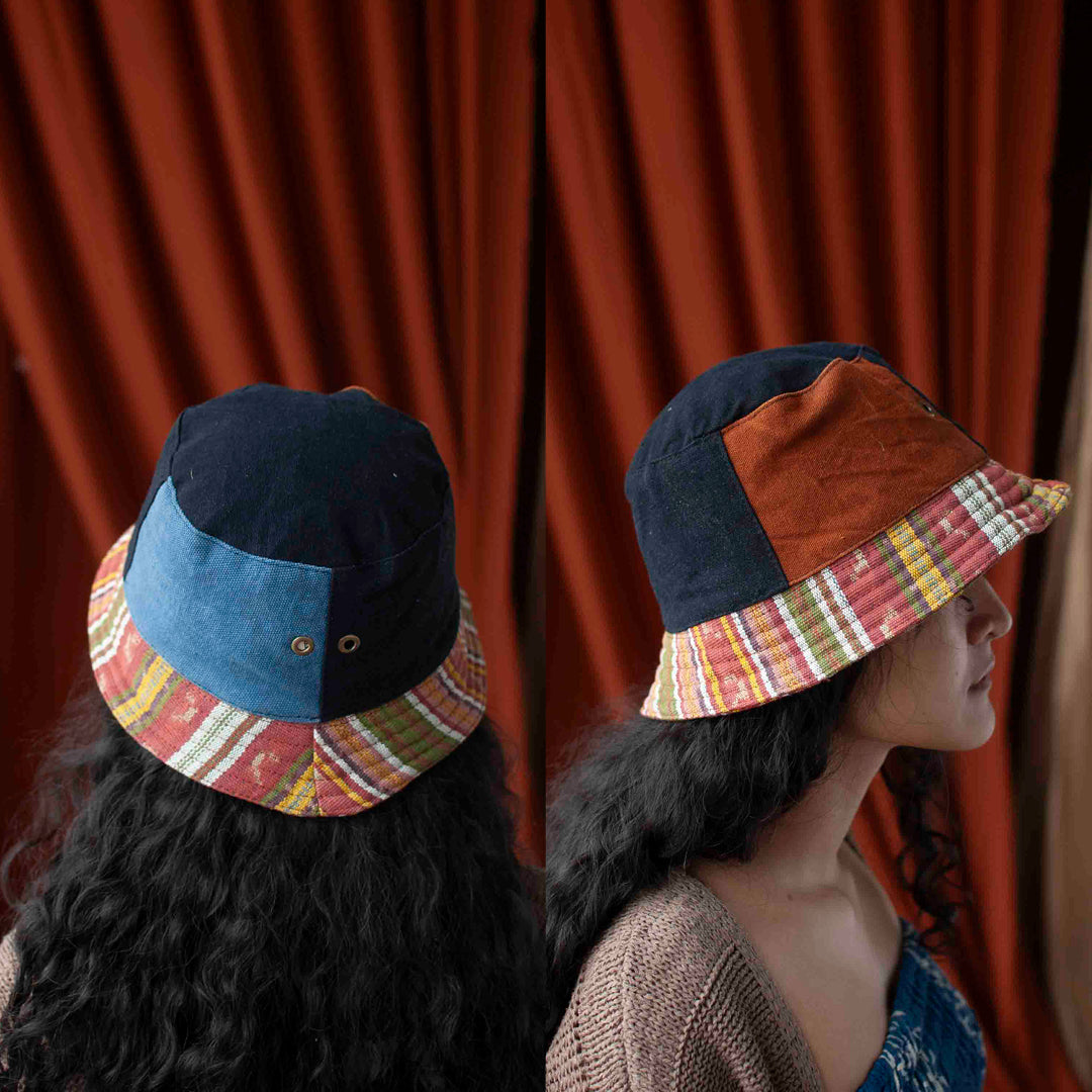 Bucket Hat Tenun Ikat - Lindung Tilu | Noesa