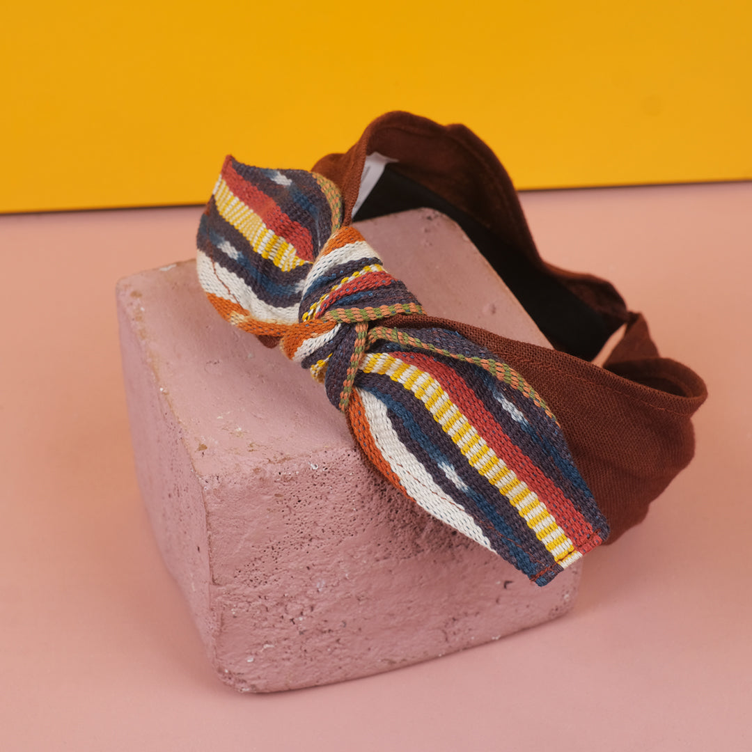 Bando Welu (Bando Kelinci) - Tenun Ikat Headband | Noesa