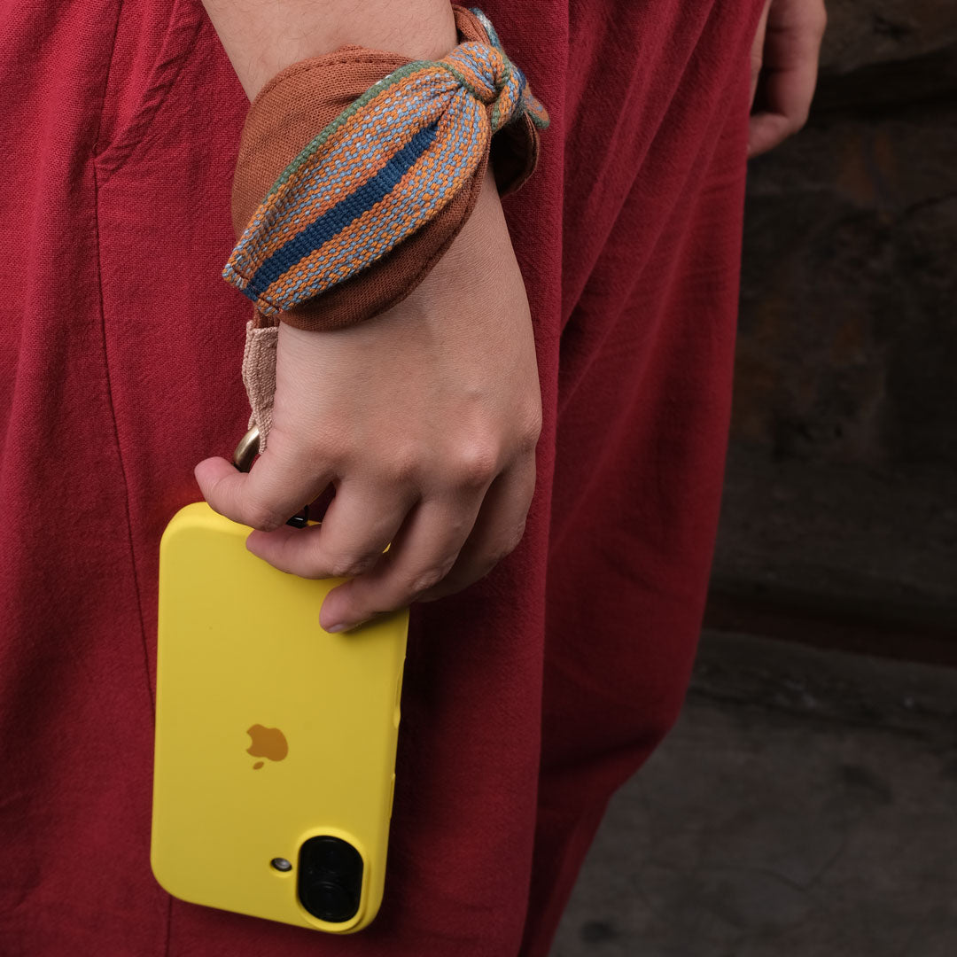 Ambai Welu - Natural Dye Hand Strap | Noesa