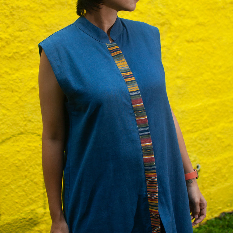 Sleeveless Dress | Natural Dye | Noesa