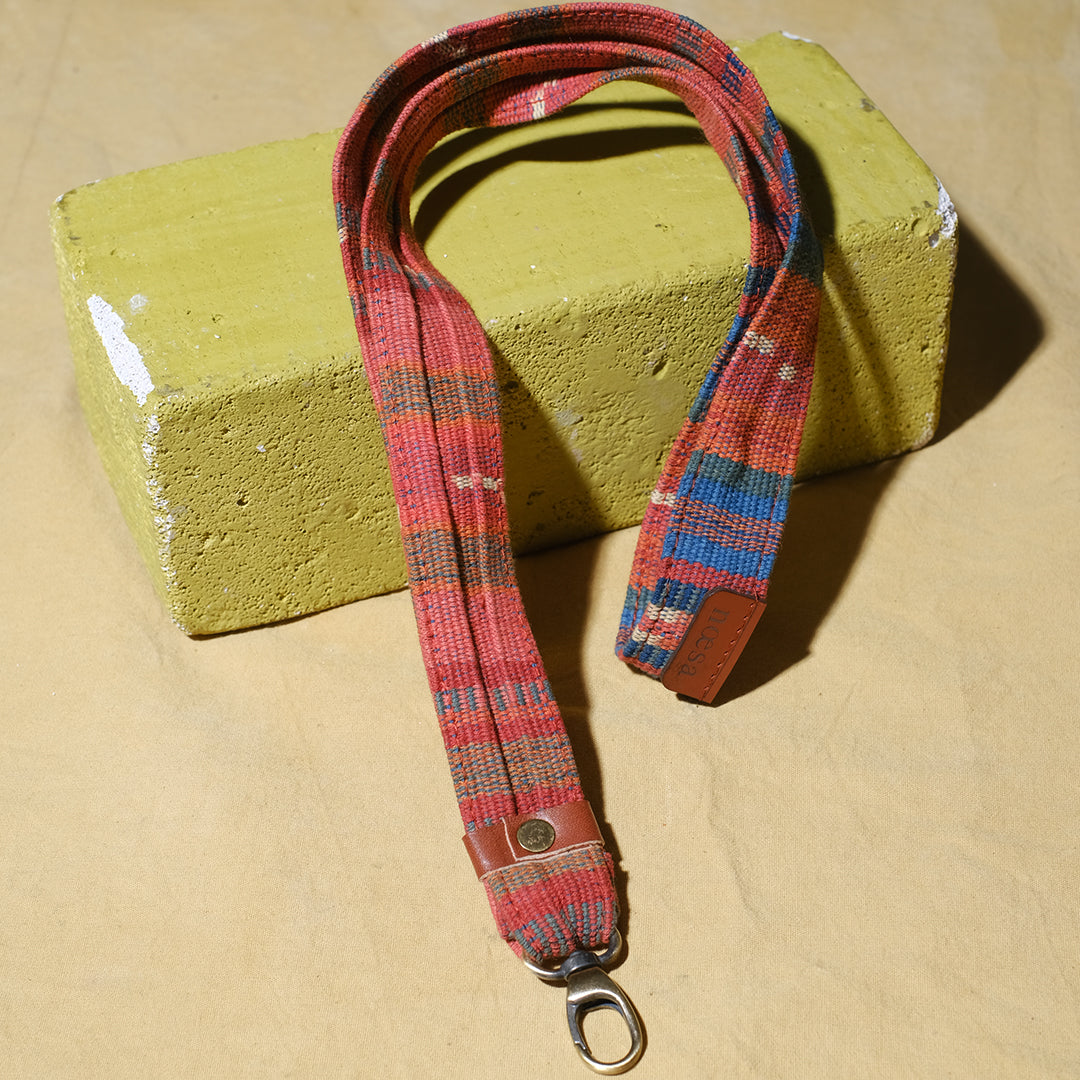 Gantung Haa - ID Card Lanyard Tenun Ikat | Noesa