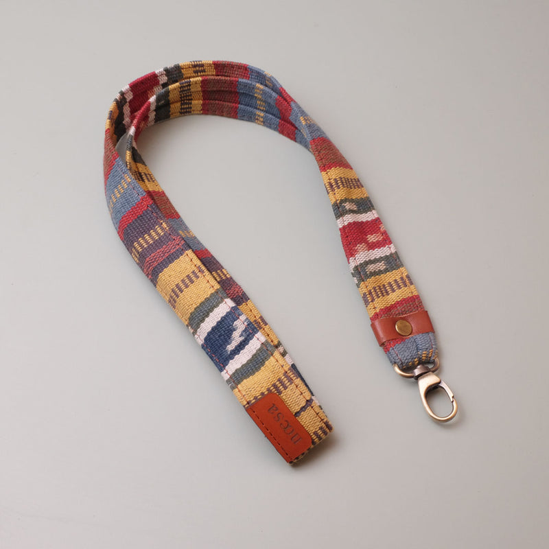 Gantung Haa - ID Card Lanyard Tenun Ikat | Noesa