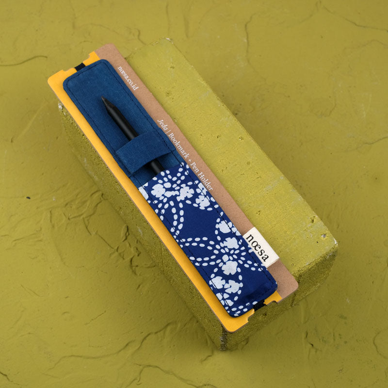 Jeda Batik Hutu - Cloth Bookmark and Pen Holder | Noesa