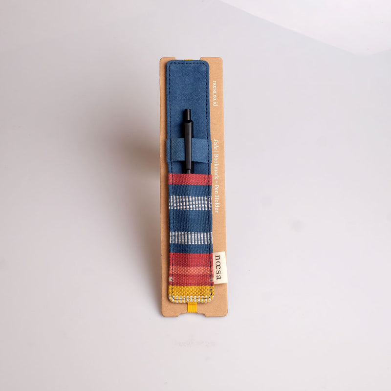 Jeda - Cloth Bookmark and Pen Holder | Noesa