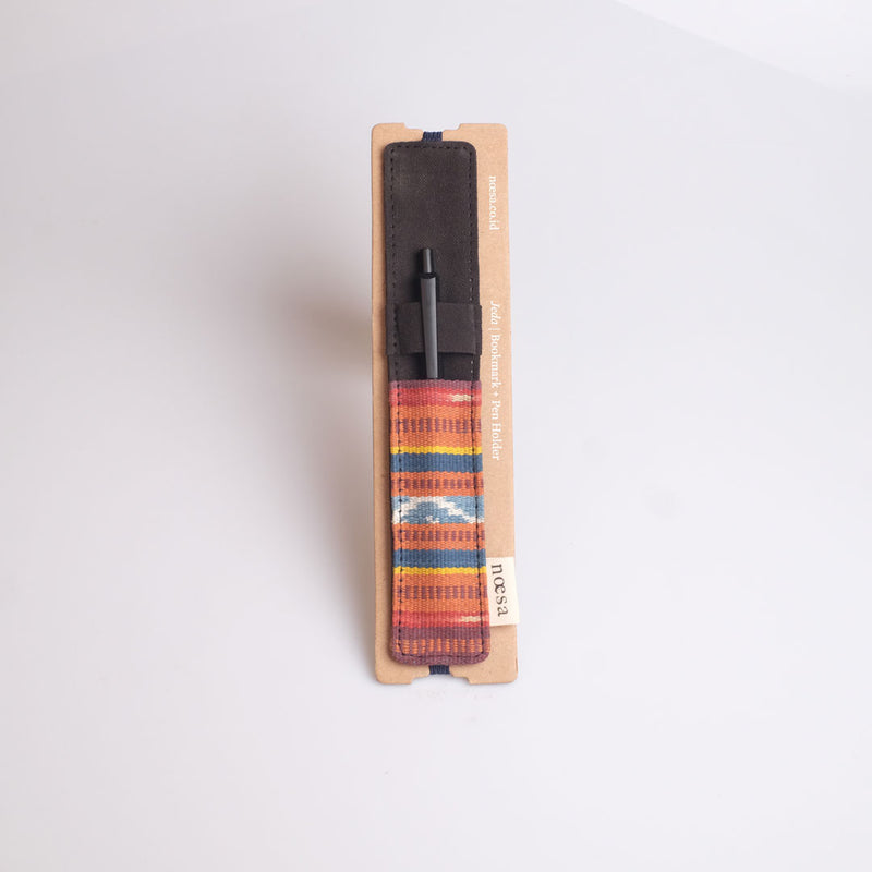 Jeda - Cloth Bookmark and Pen Holder | Noesa