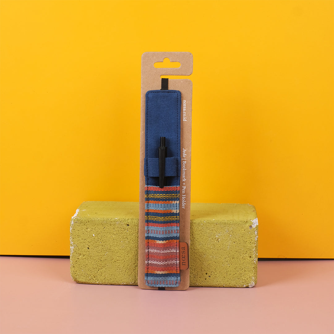 Jeda - Cloth Bookmark and Pen Holder | Noesa