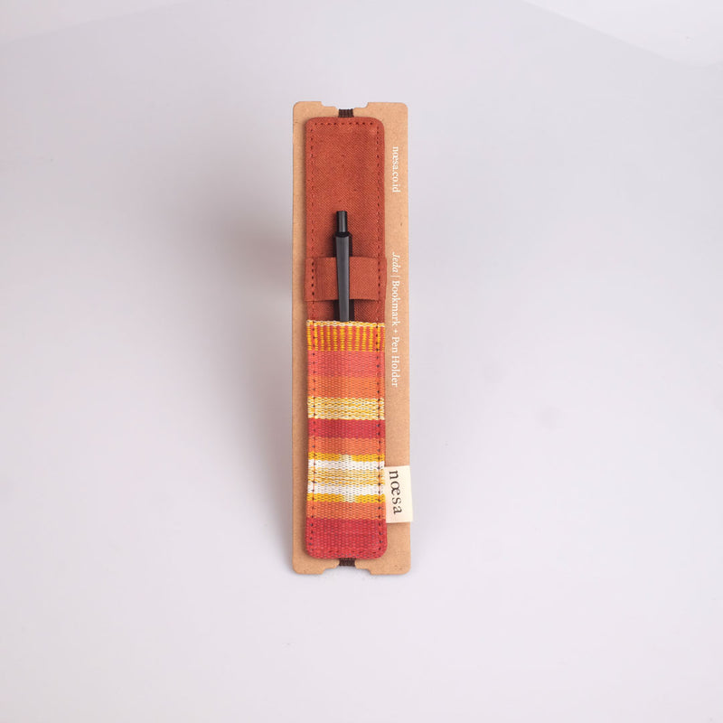 Jeda - Cloth Bookmark and Pen Holder | Noesa