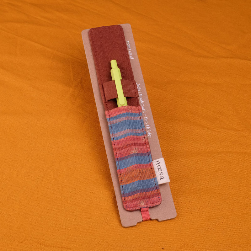 Jeda - Cloth Bookmark and Pen Holder | Noesa