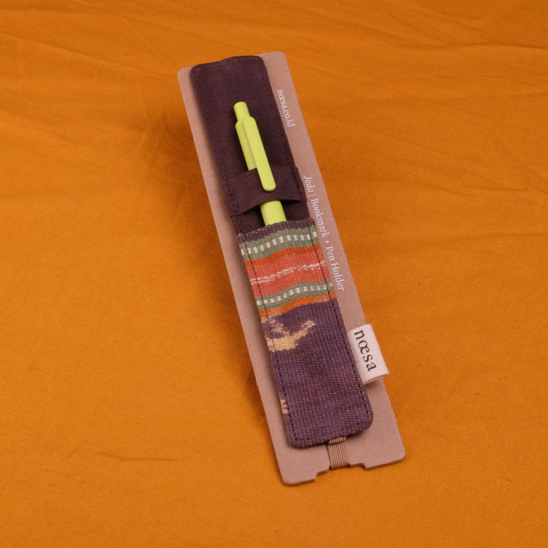 Jeda - Cloth Bookmark and Pen Holder | Noesa