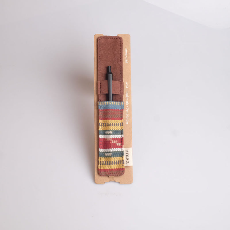 Jeda - Cloth Bookmark and Pen Holder | Noesa