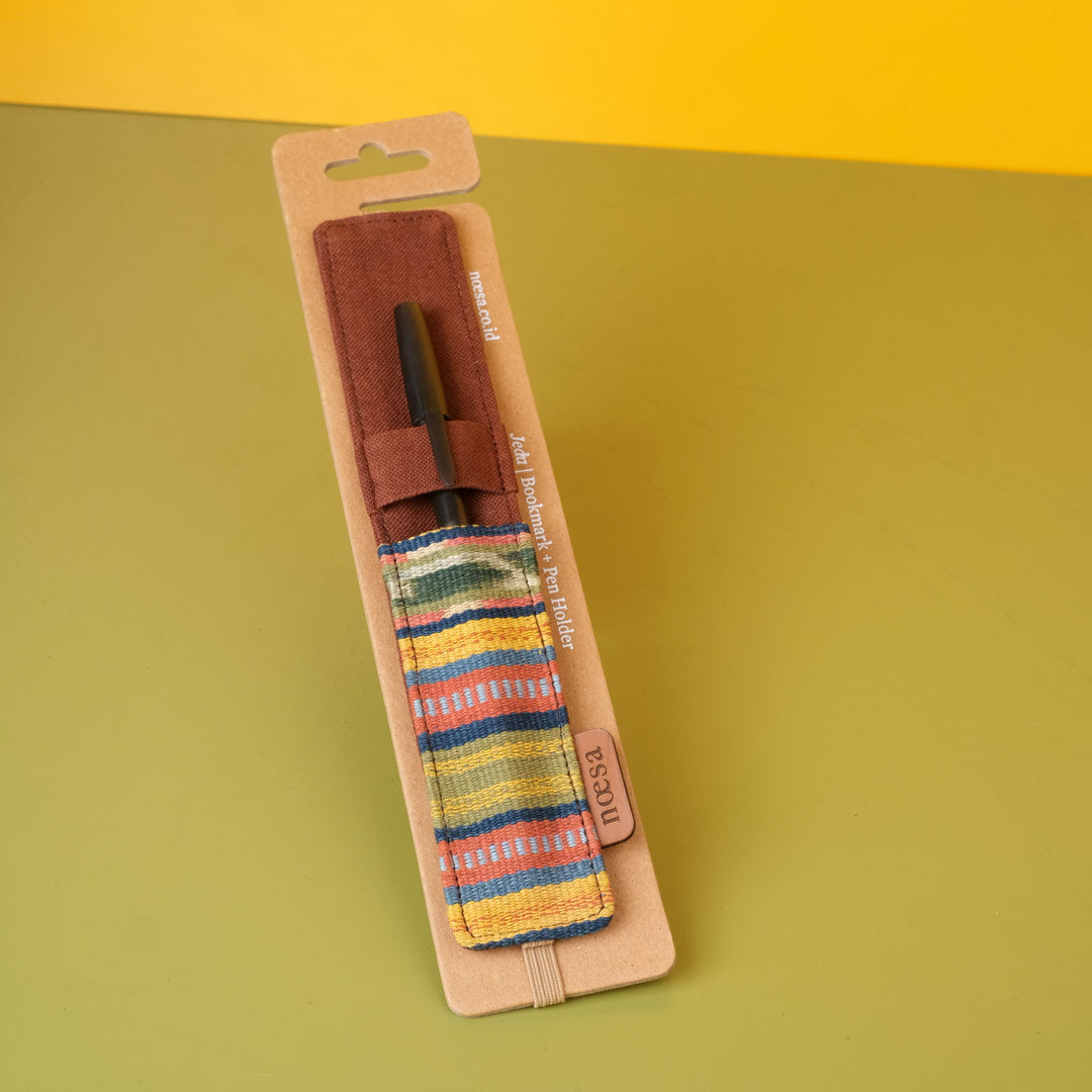 Jeda - Cloth Bookmark and Pen Holder | Noesa