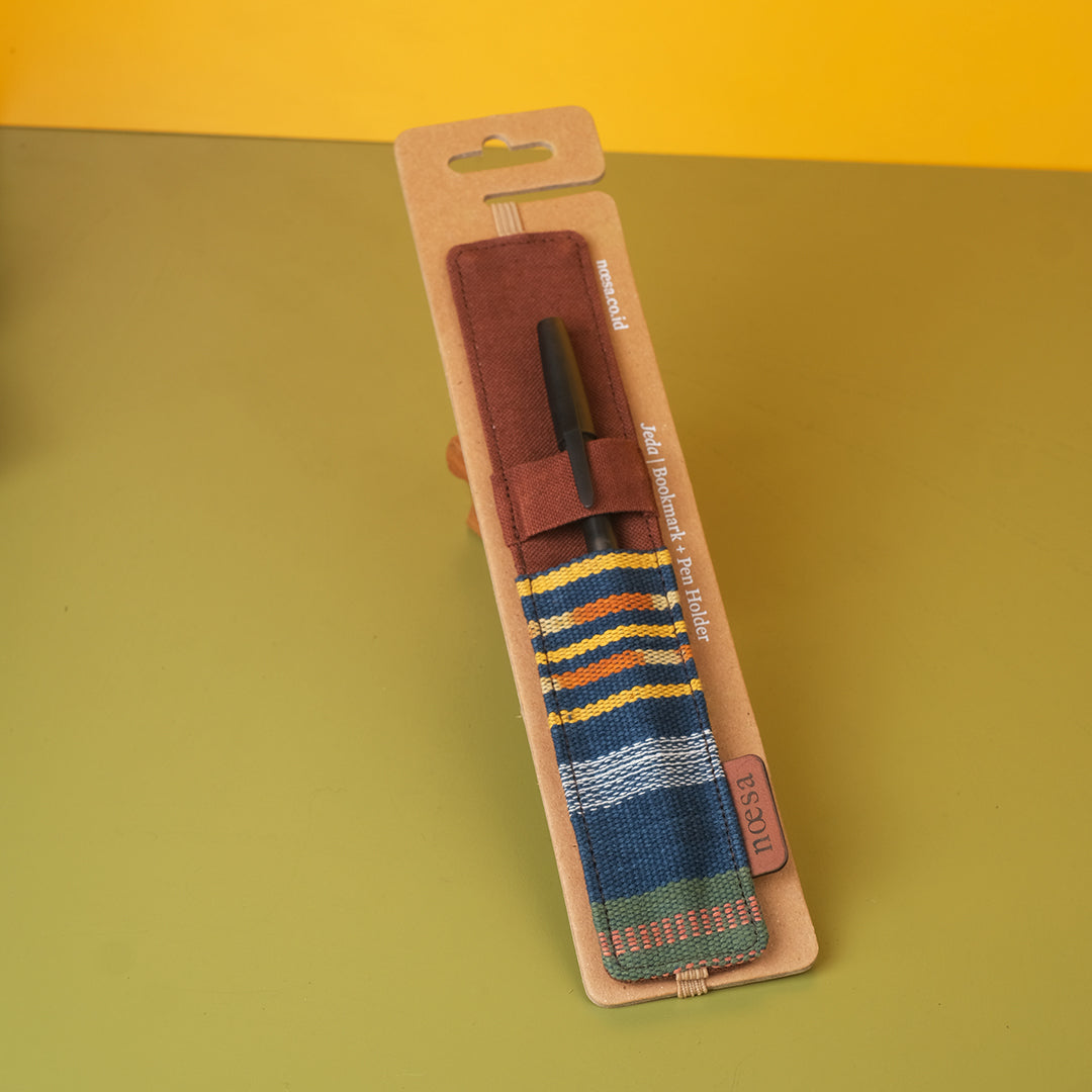 Jeda - Cloth Bookmark and Pen Holder | Noesa