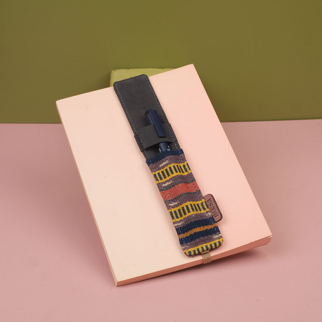 Jeda - Cloth Bookmark and Pen Holder | Noesa