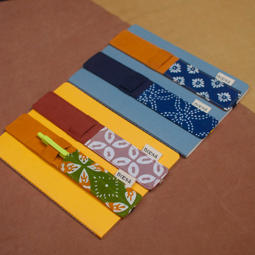 Jeda Batik Hutu - Cloth Bookmark and Pen Holder | Noesa