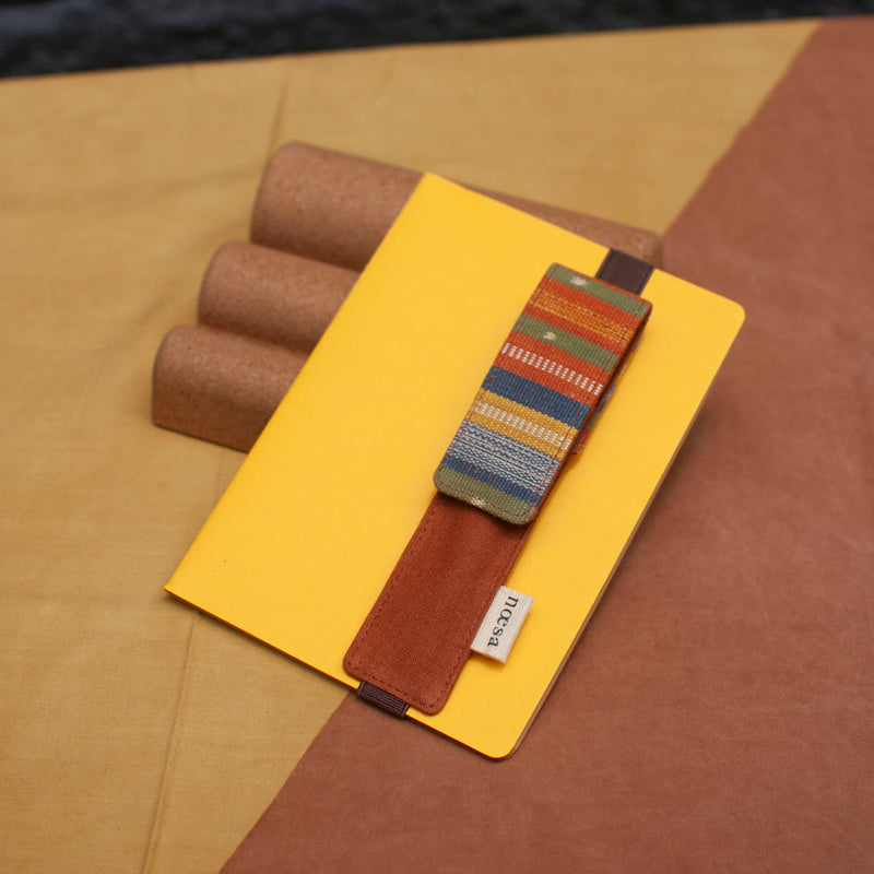 Jeda Rua - Cloth Bookmark and Pen Holder | Noesa