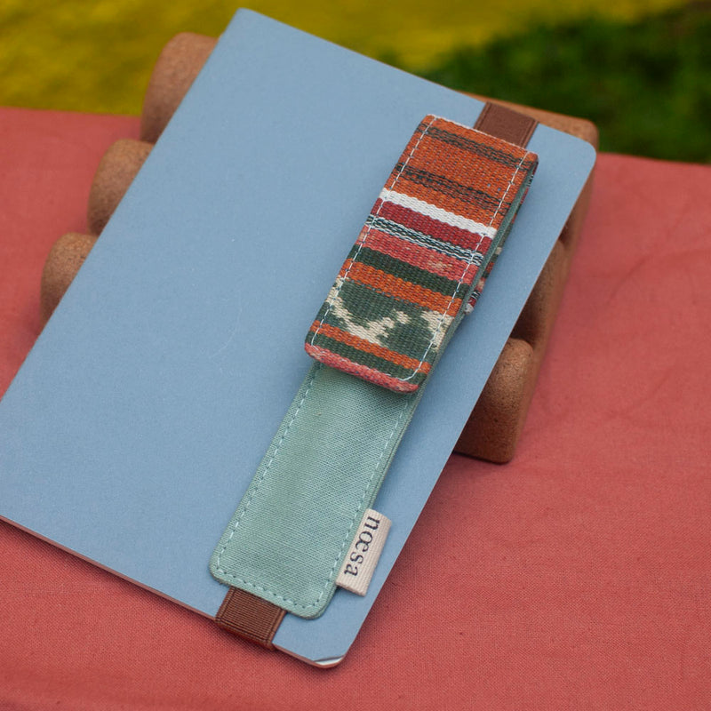 Jeda Rua - Cloth Bookmark and Pen Holder | Noesa