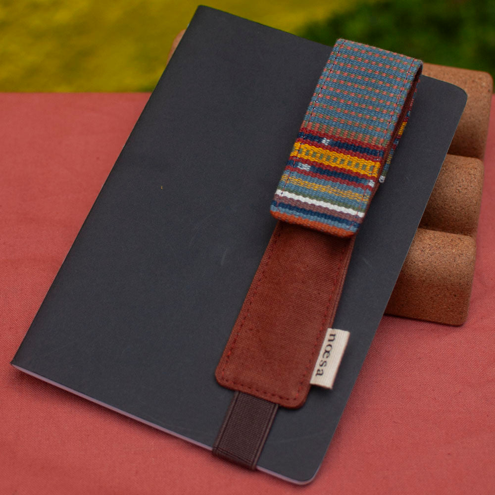 Jeda Rua - Cloth Bookmark and Pen Holder | Noesa