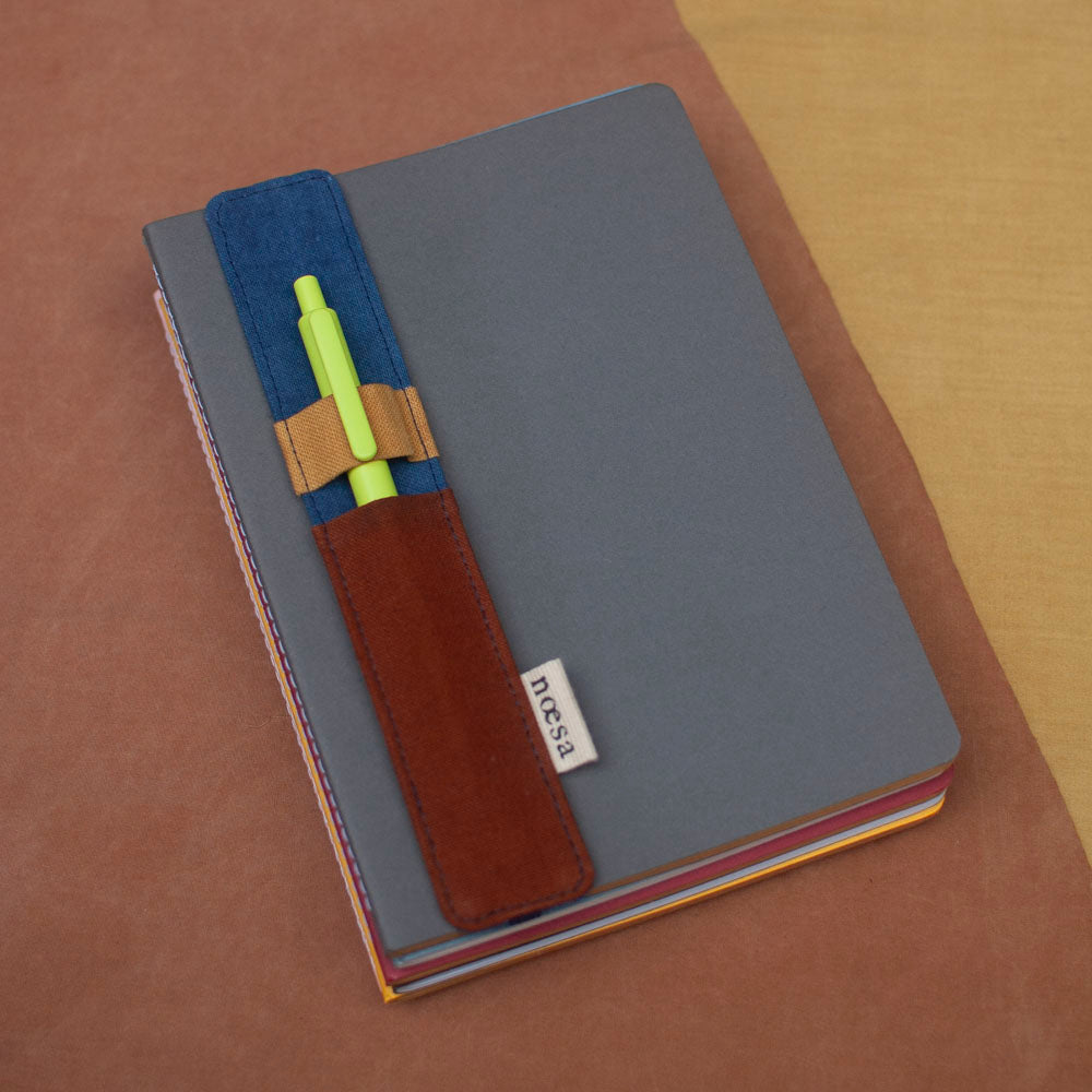 Jeda Polos Tilu - Cloth Bookmark and Pen Holder | Noesa