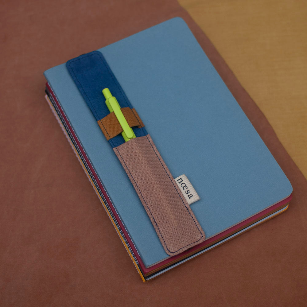 Jeda Polos Tilu - Cloth Bookmark and Pen Holder | Noesa