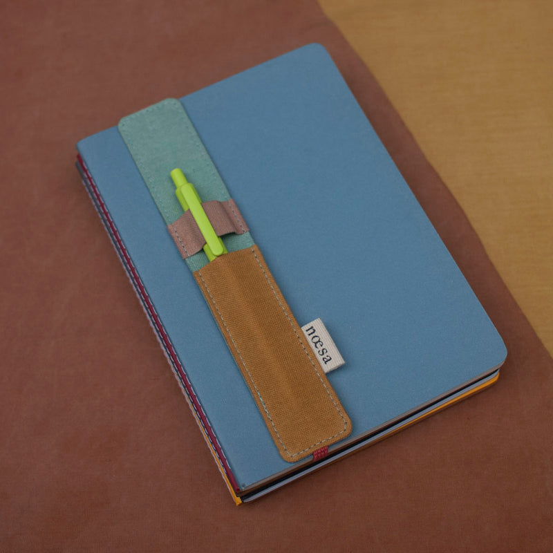 Jeda Polos Tilu - Cloth Bookmark and Pen Holder | Noesa