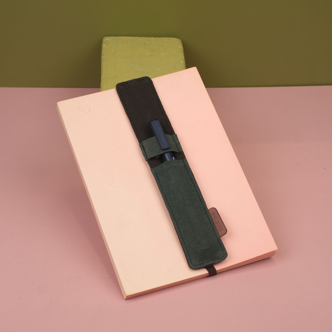 Jeda Polos Tilu - Cloth Bookmark and Pen Holder | Noesa