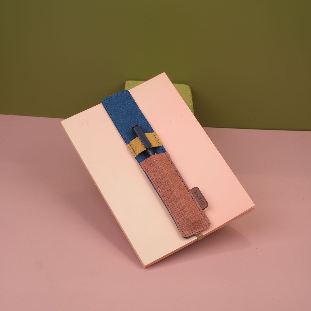 Jeda Polos Tilu - Cloth Bookmark and Pen Holder | Noesa