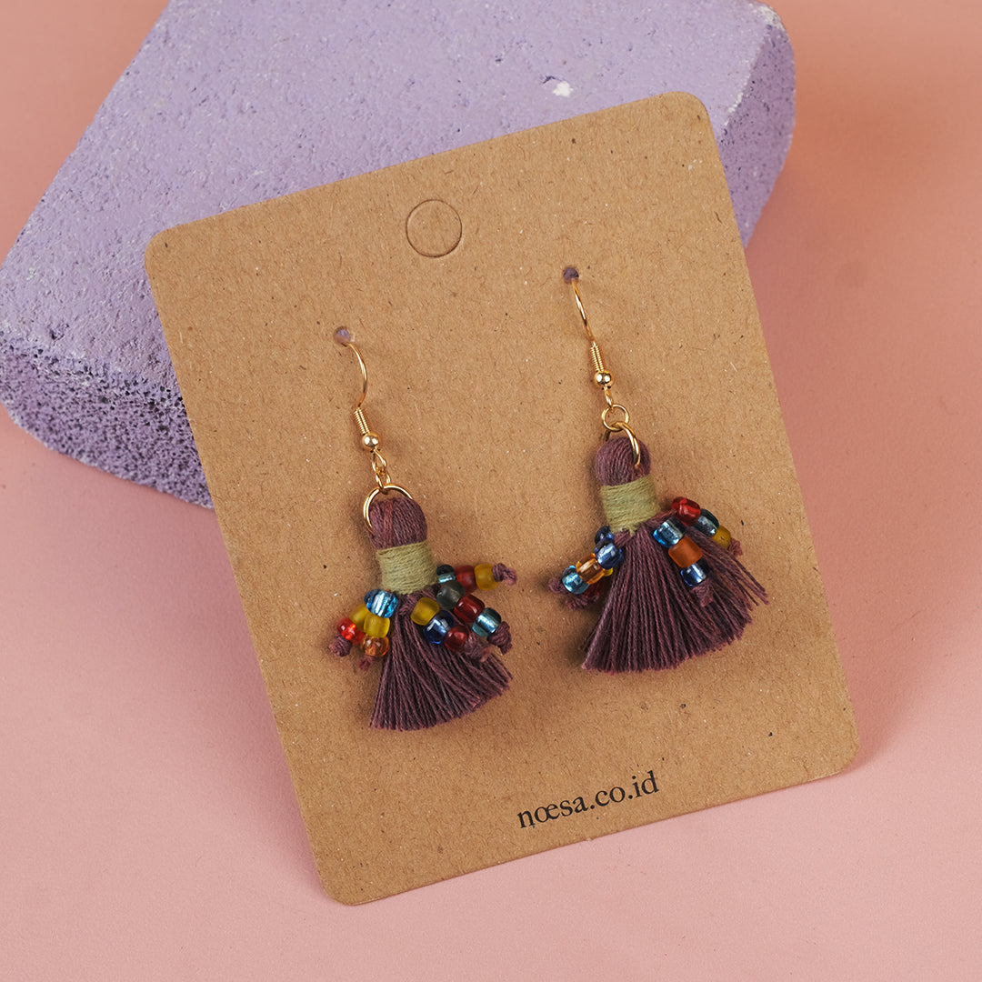 Earrings Tenun Ikat - Kunang | Noesa