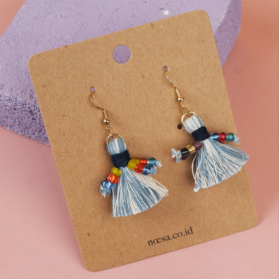 Earrings Tenun Ikat - Kunang | Noesa