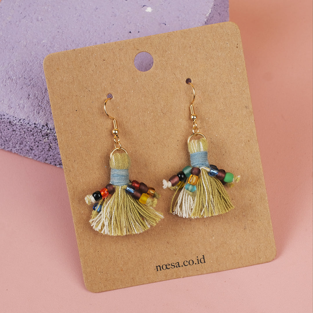 Earrings Tenun Ikat - Kunang | Noesa
