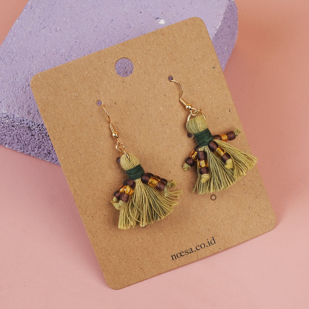 Earrings Tenun Ikat - Kunang | Noesa