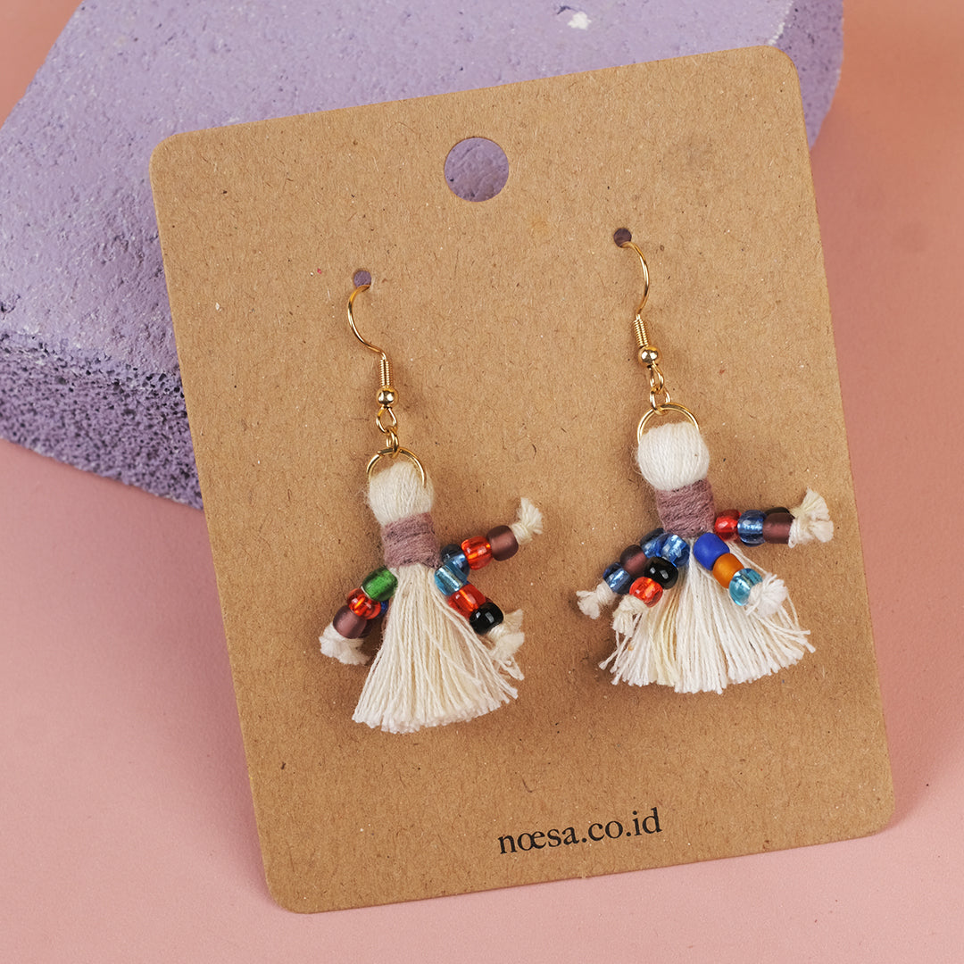 Earrings Tenun Ikat - Kunang | Noesa